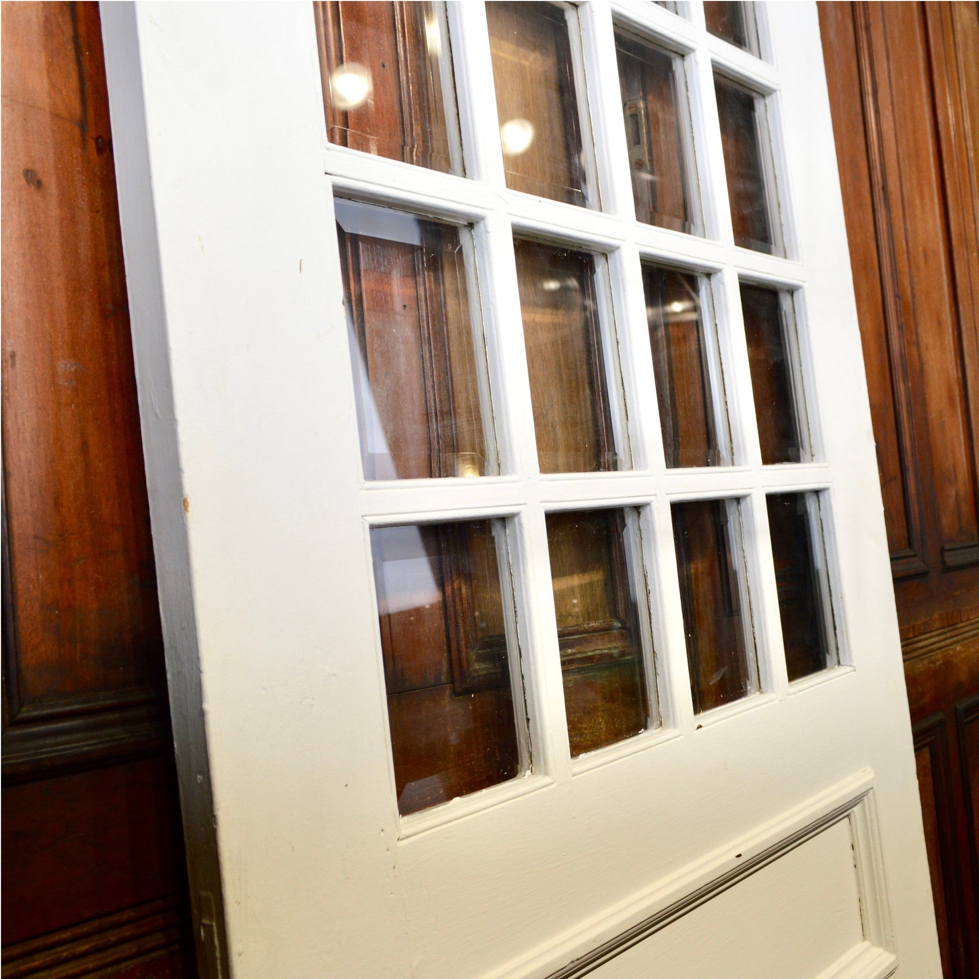 3 Panel Door French Door with 20 Lites - Salvage-Garden