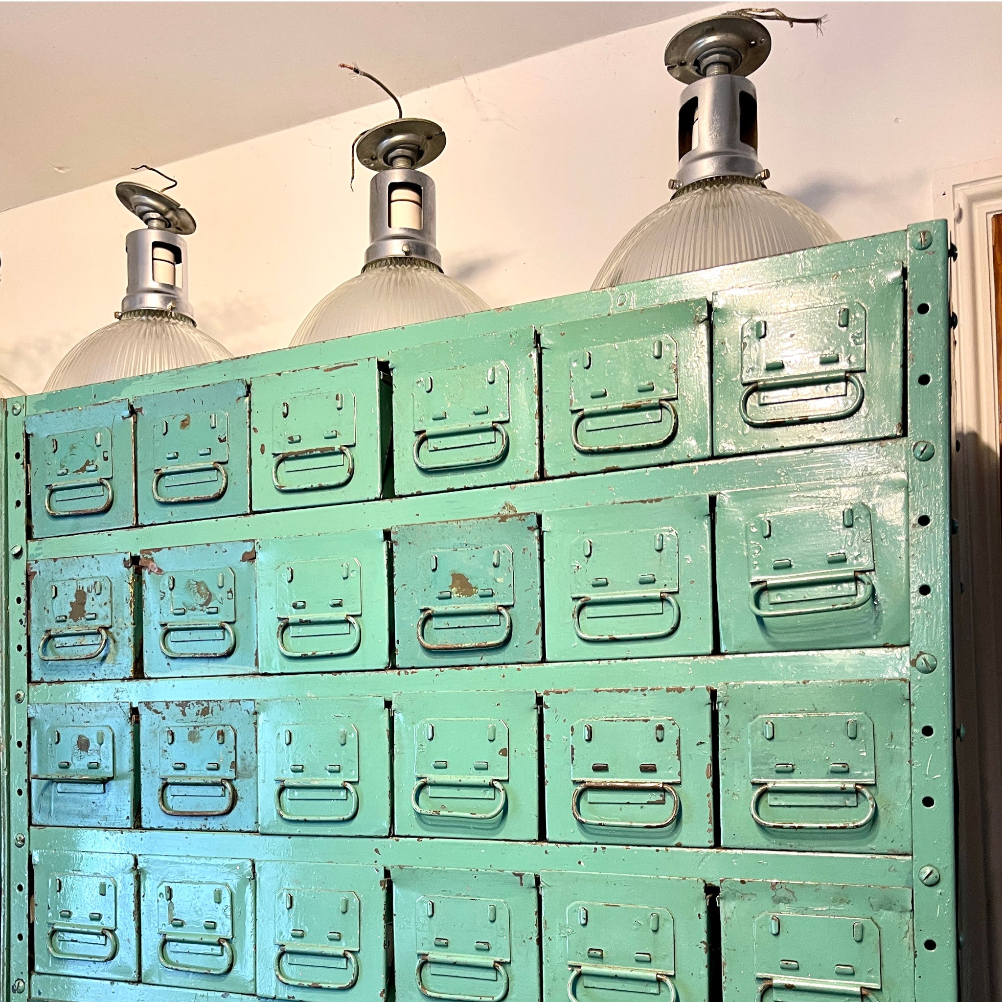 Antique Industrial Steel Cabinet – 72 Drawer Bolt Bin (Golden Mile, Scarborough, ON)