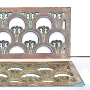 Set of 4 Oversized Art Deco Bronze Grills Circa 1920s | Architectural Salvage