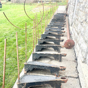 Antique Cast Iron Spiral Staircase — Convent (circa 1910)