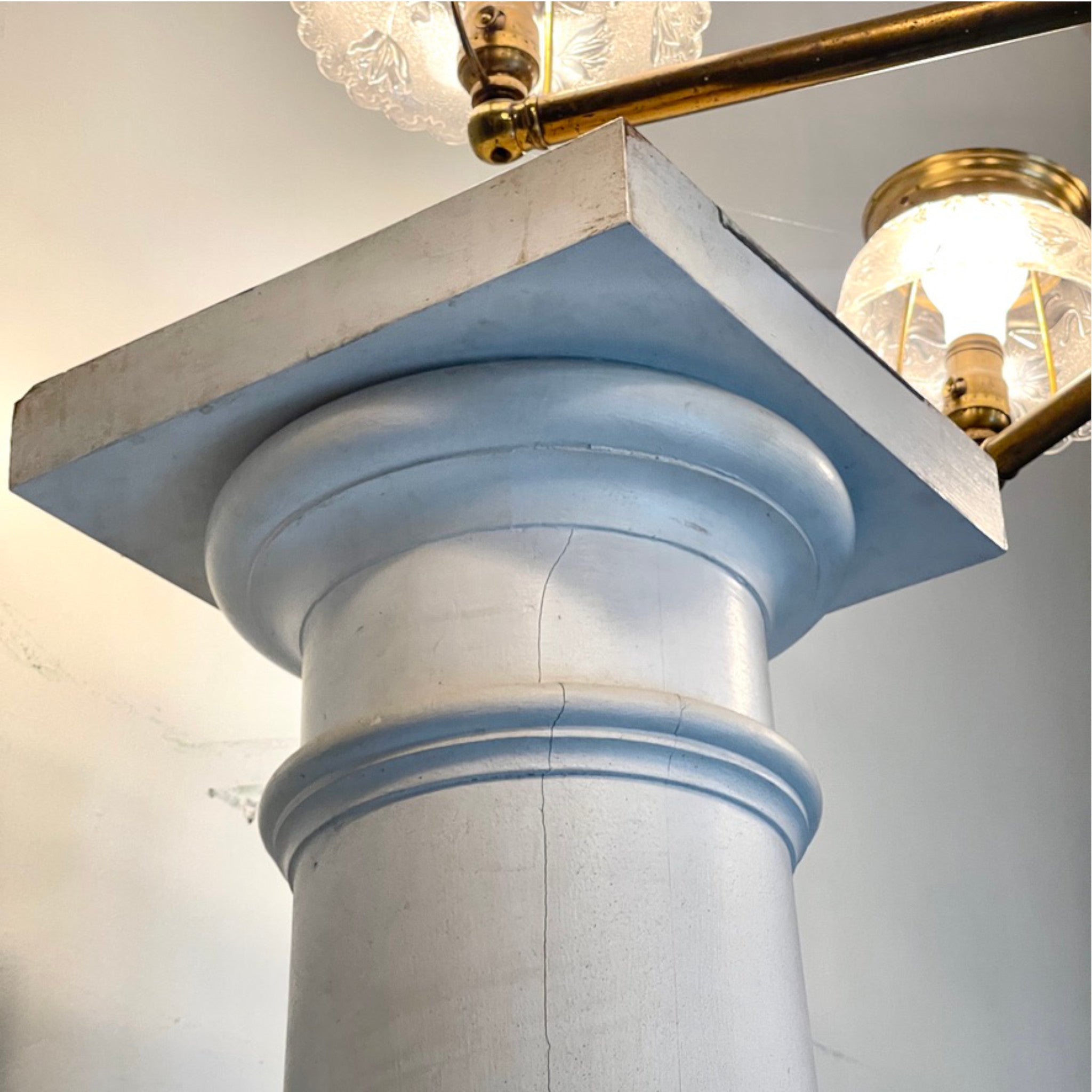 Salvaged 19th Century Doric Column from an Ontario Victorian Home
