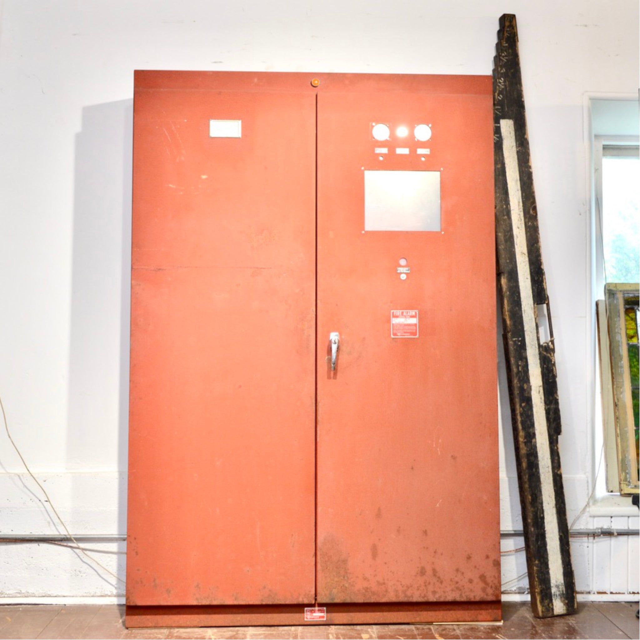 Vintage Fire Alarm Control Panel Cabinet – Edwards of Canada