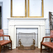 Late Victorian / Edwardian Painted Pine Mantel from the Frontenac Club, Kingston, ON