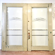 Oversized Glazed Mercantile Doors – Gilmour &amp; Company, Brockville ON (1870–1956)
