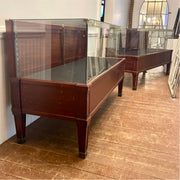 Pair of Kent–McClain Mahogany Display Showcases
