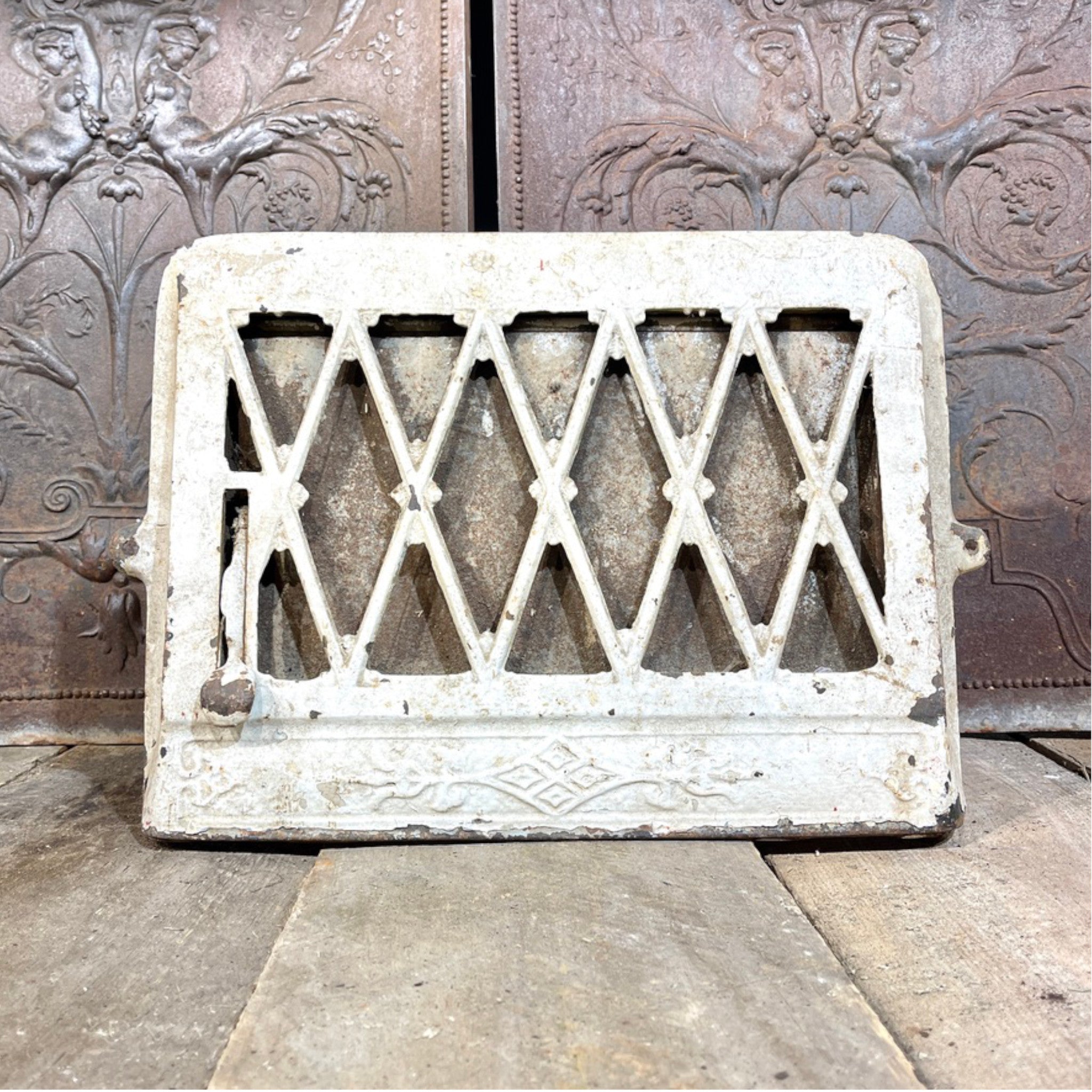 Antique Cast Iron heat Register Cover