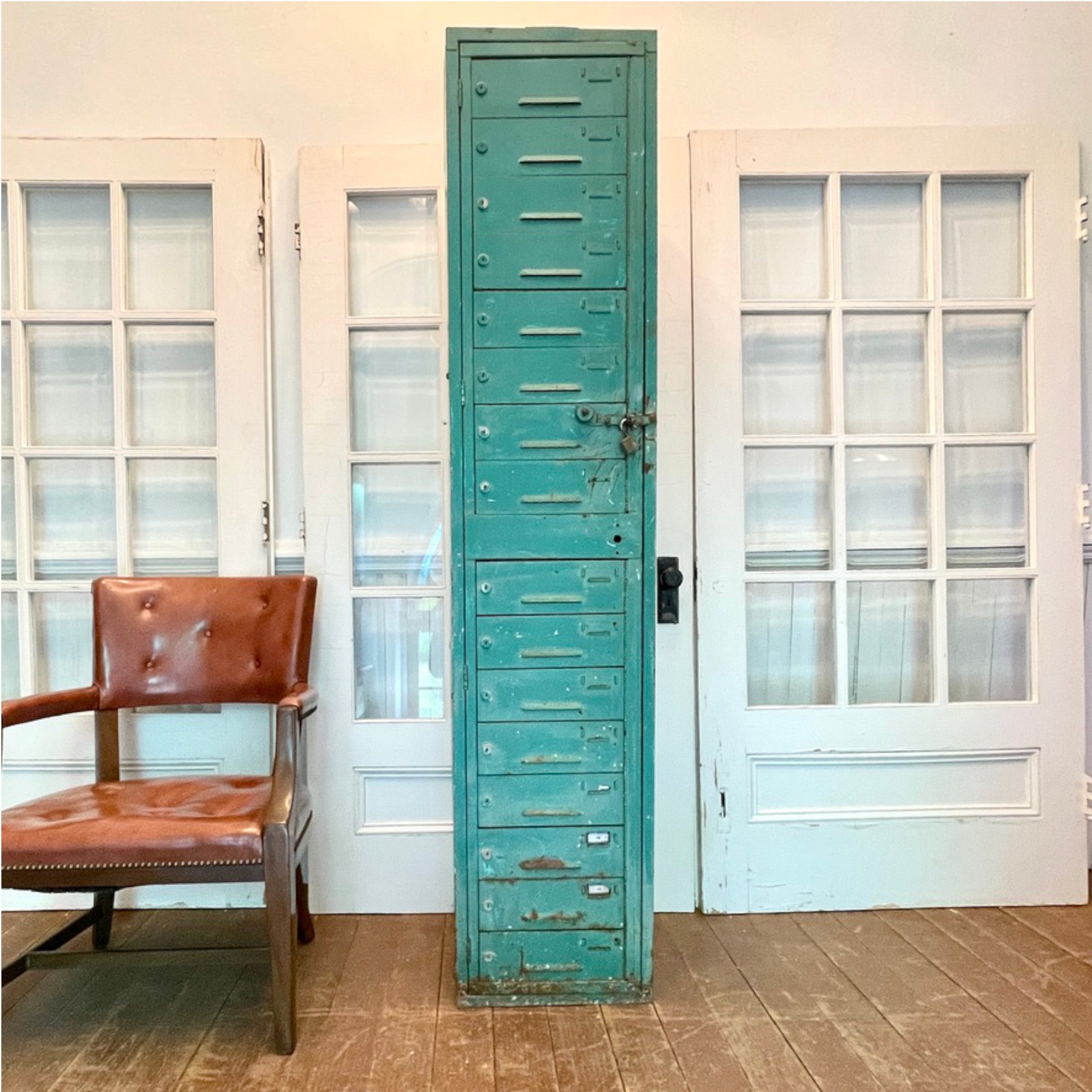 Vintage Change-O-Matic Industrial Storage Cabinet