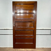 Oversized Ottawa Church Door with Original Faux Oak Graining