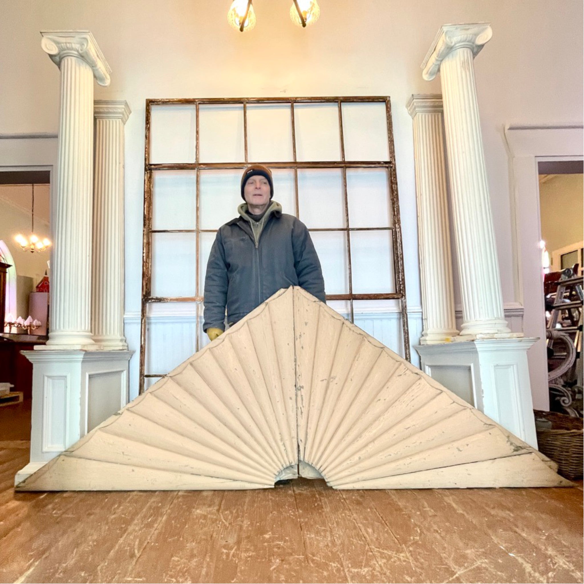 Antique Victorian Porch Ends