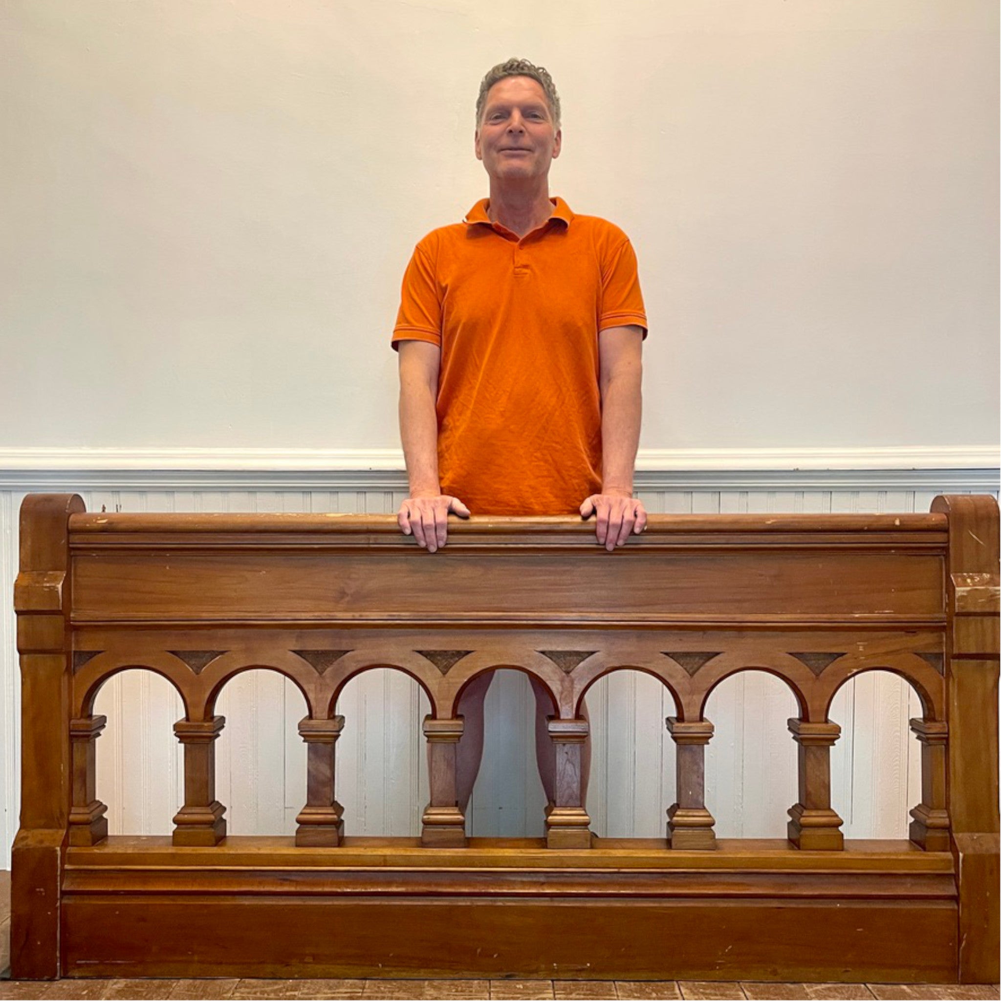 Victorian Gothic Revival Sanctuary Rail