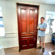 Victorian Five Panel Door with Original Matching Jamb