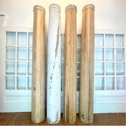 Set of 4 Wooden Architectural Columns from a Historic Rosedale Home, Toronto