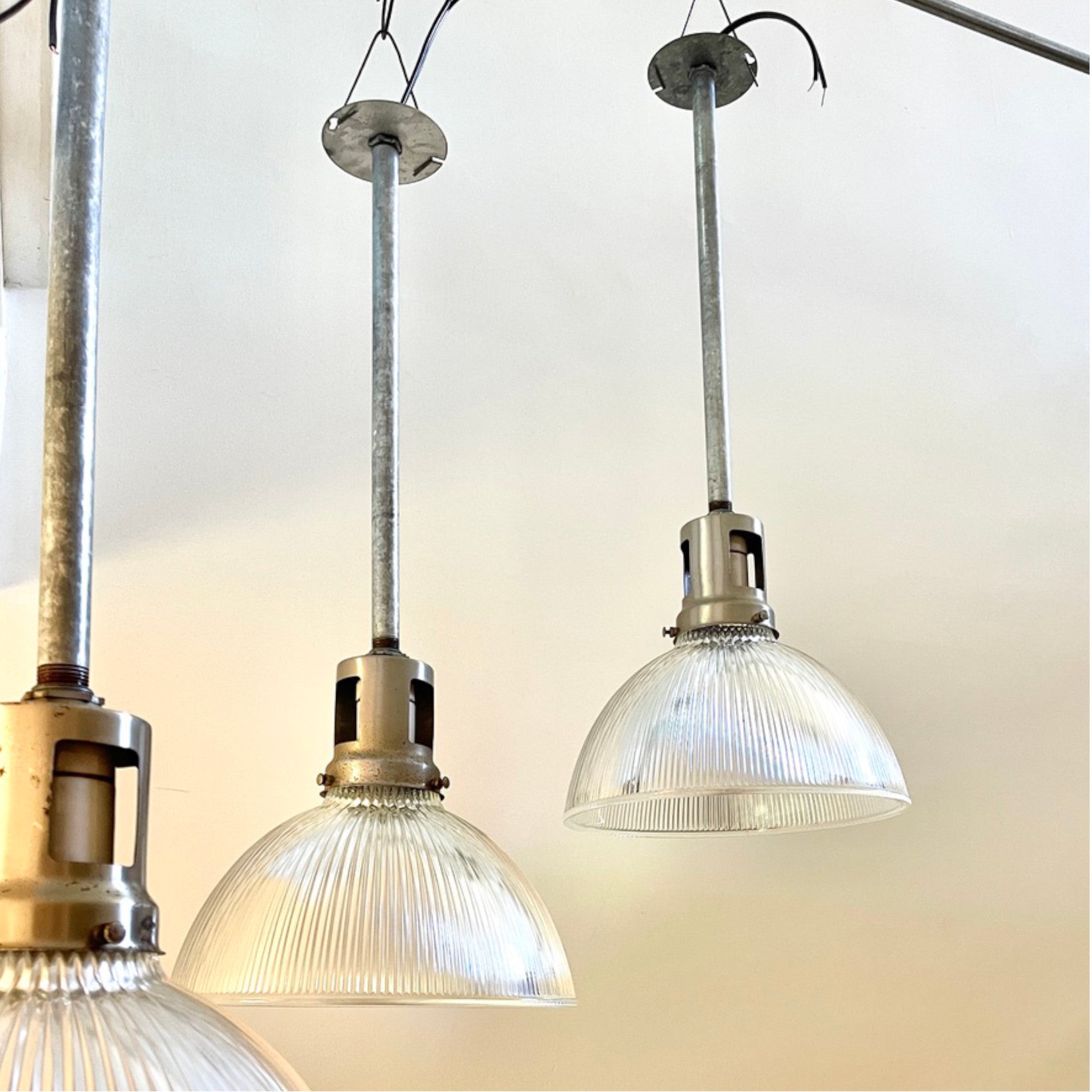 Vintage Holophane Industrial Lights