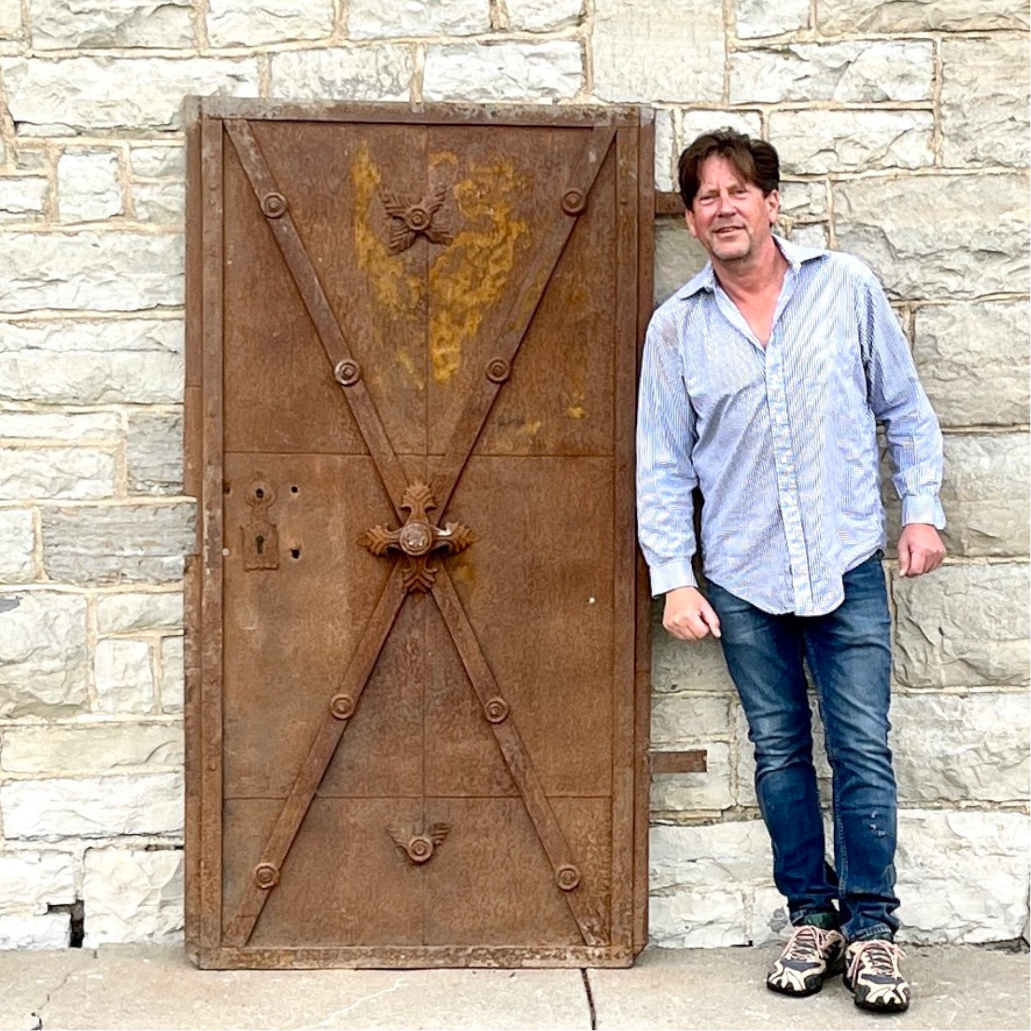 Antique Wine Cellar Door