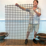 Early Hand-Woven Industrial Steel Water Screen
