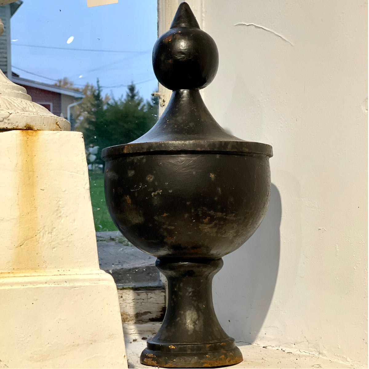 Antique Cast Iron Architectural Finial