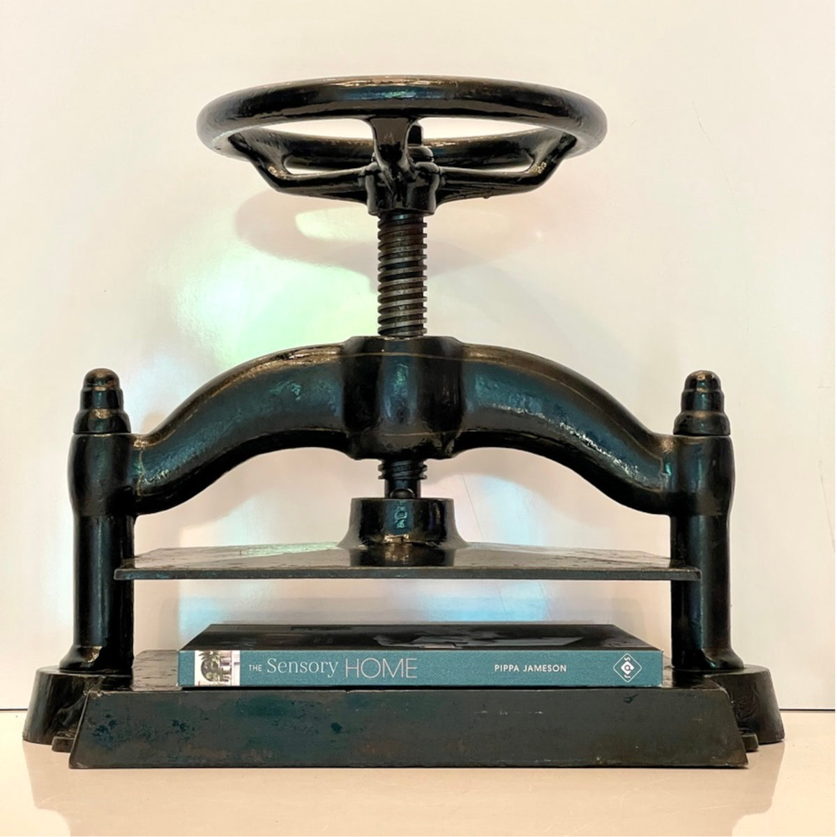 Antique Cast Iron Bookbinding Press | Circa 1900