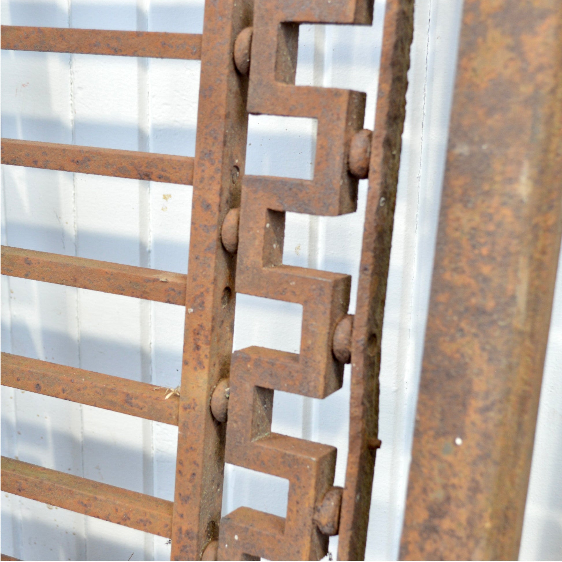 Antique Cast Iron Railing - Salvage-Garden