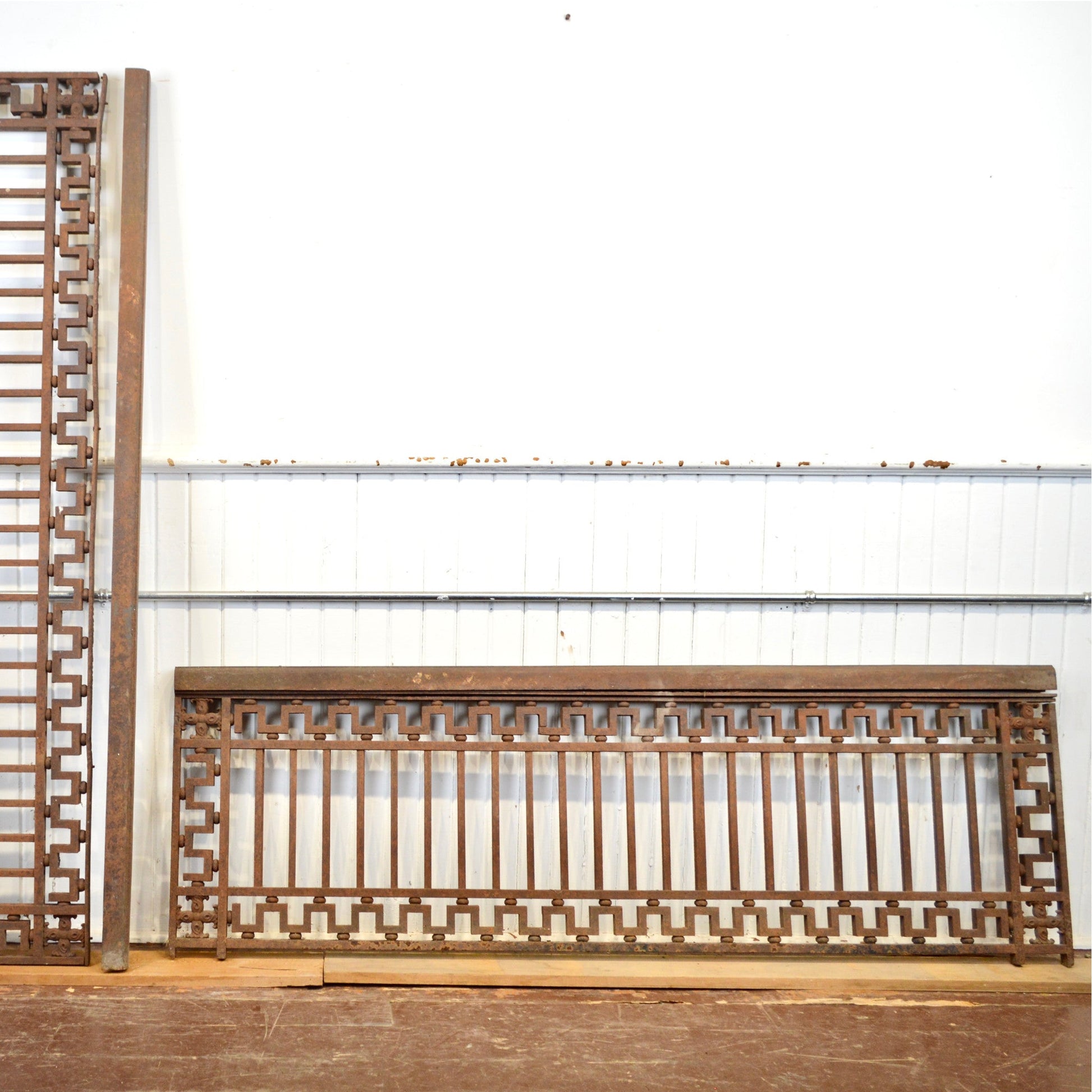 Antique Cast Iron Railing - Salvage-Garden