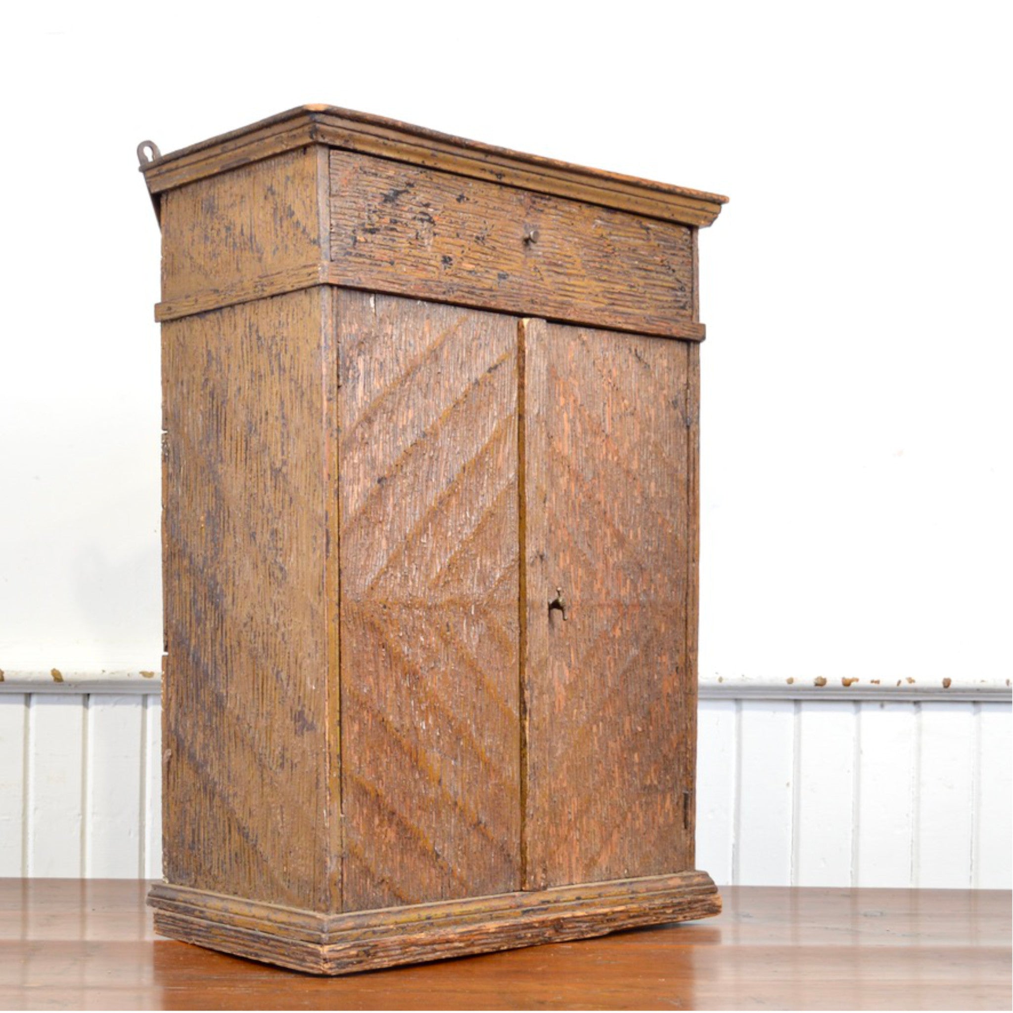 Antique Handmade Cabinet - Salvage - Garden