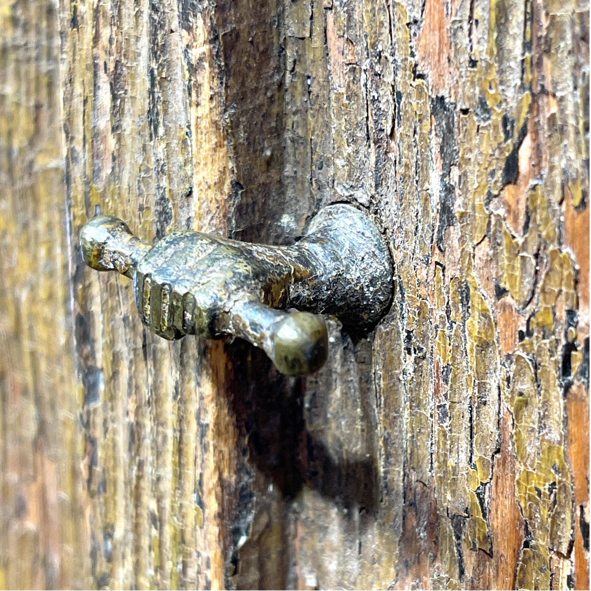 Antique Handmade Cabinet - Salvage - Garden