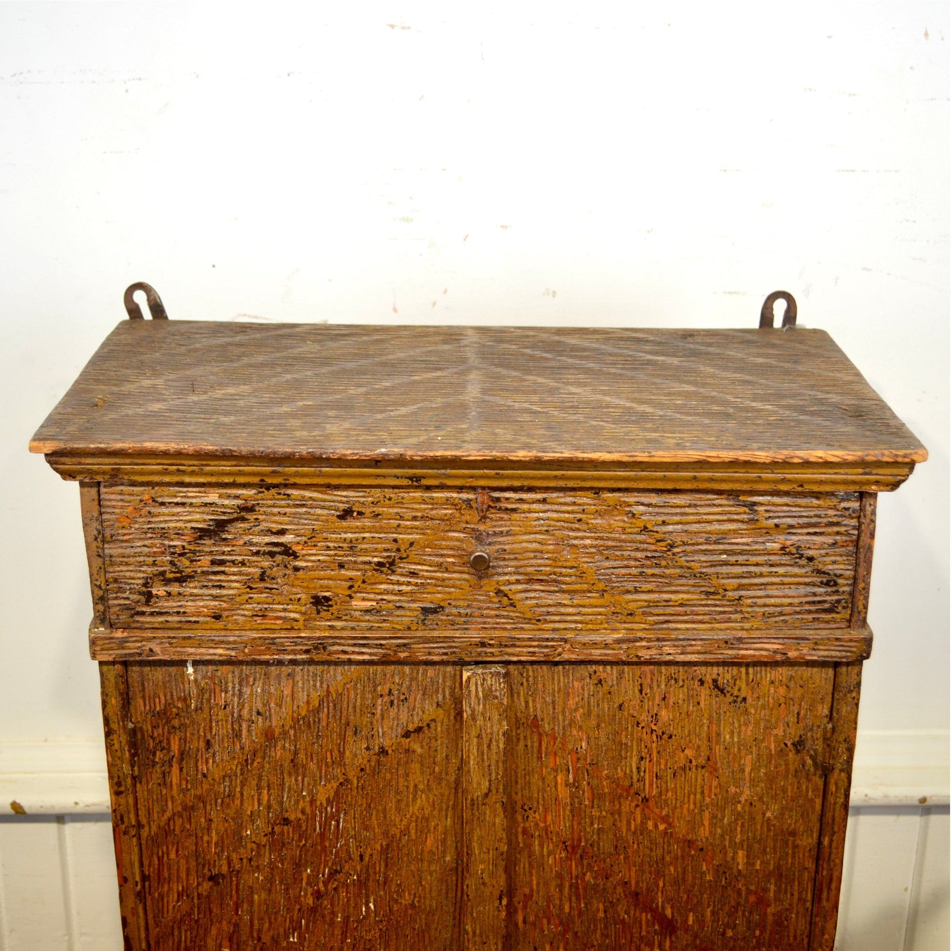 Antique Handmade Cabinet - Salvage - Garden