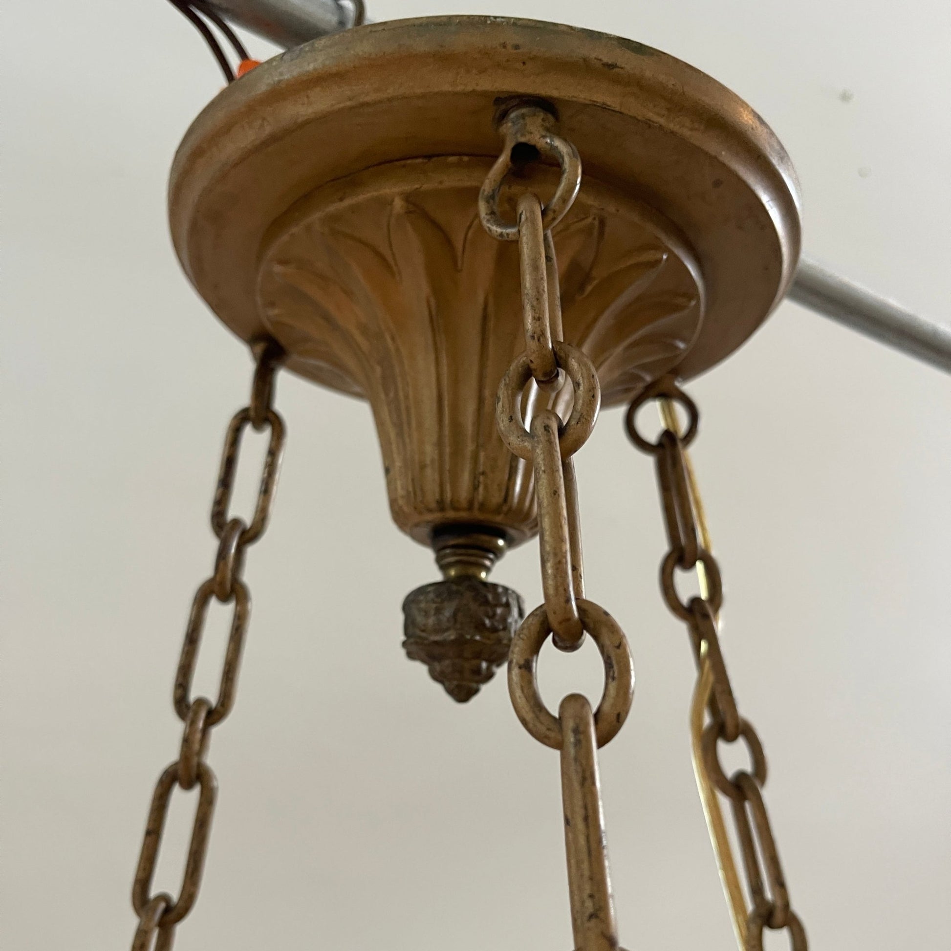 Antique Pendant Light In Neoclassical Style - Salvage-Garden