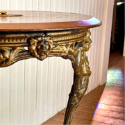 19th Century English Britannia Cast Iron Pub Table | Richard Cross