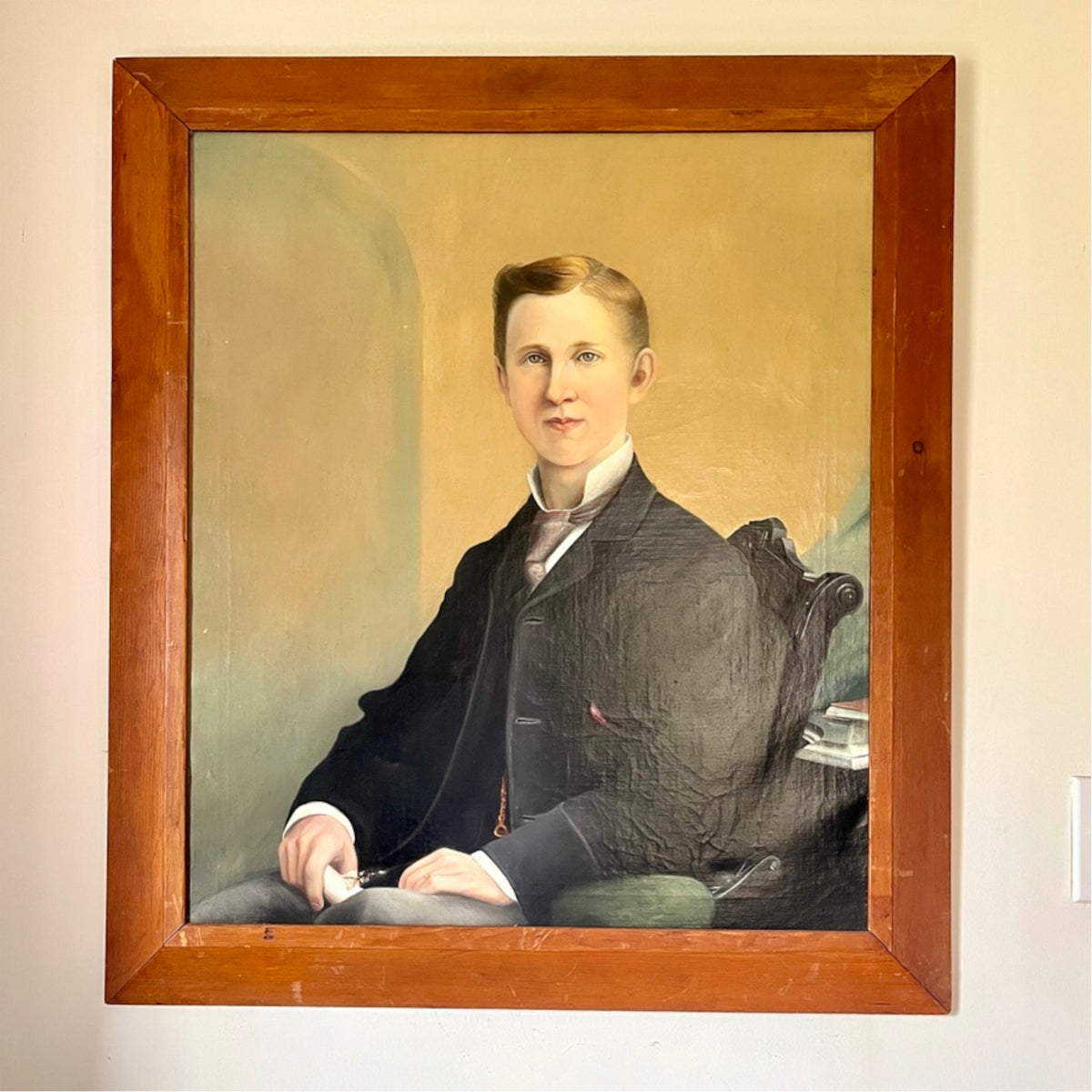 Late 19th Century Oil Portrait of a Gentleman