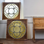 Salvaged Amber Glass Church Windows - Salvage-Garden