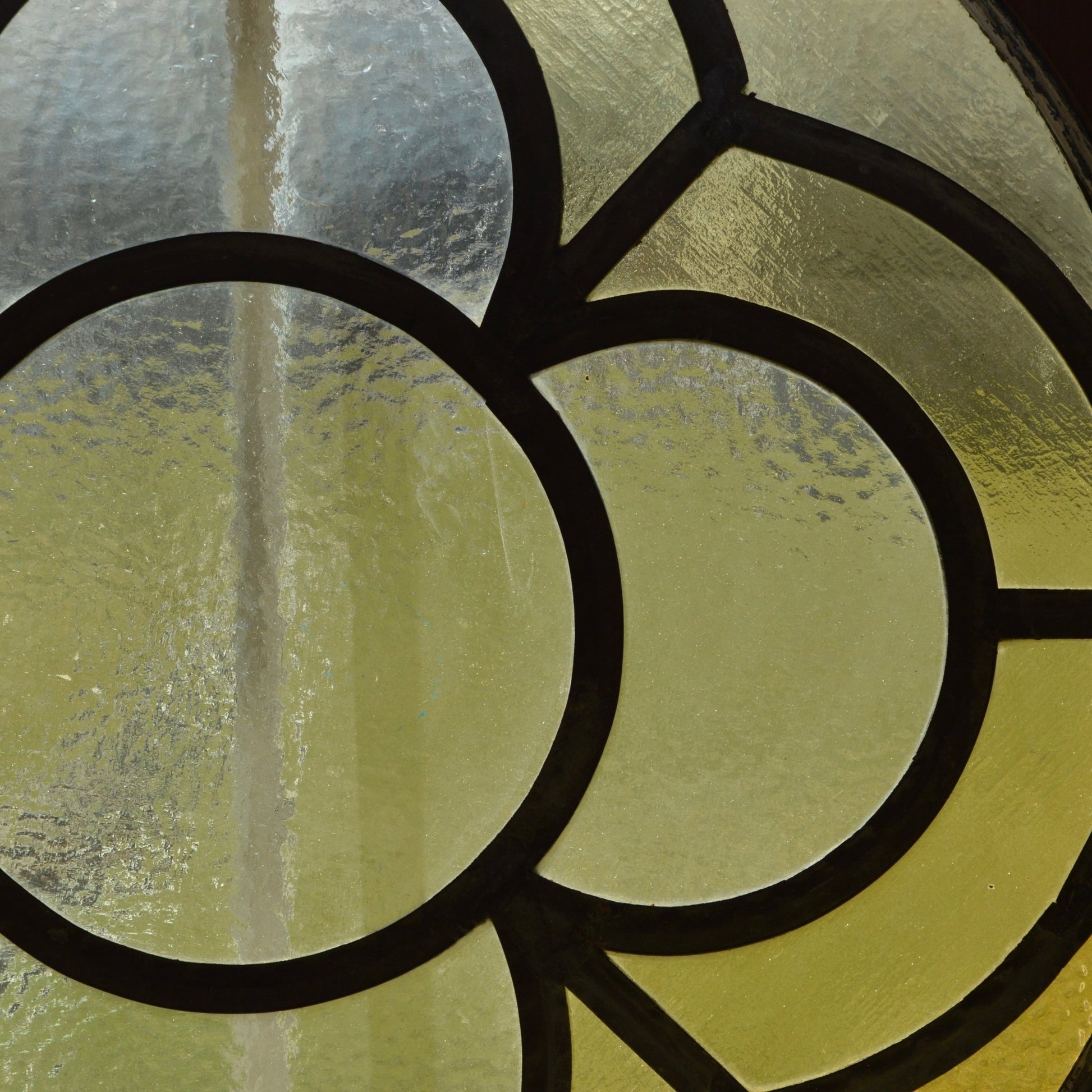 Salvaged Amber Glass Church Windows - Salvage-Garden