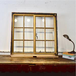 Salvaged Hope's Steel Frame Window - Salvage - Garden