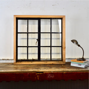 Salvaged Hope's Steel Frame Window - Salvage - Garden