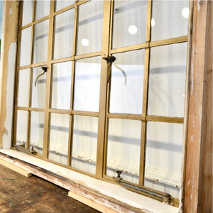 Salvaged Hope's Steel Frame Window - Salvage - Garden