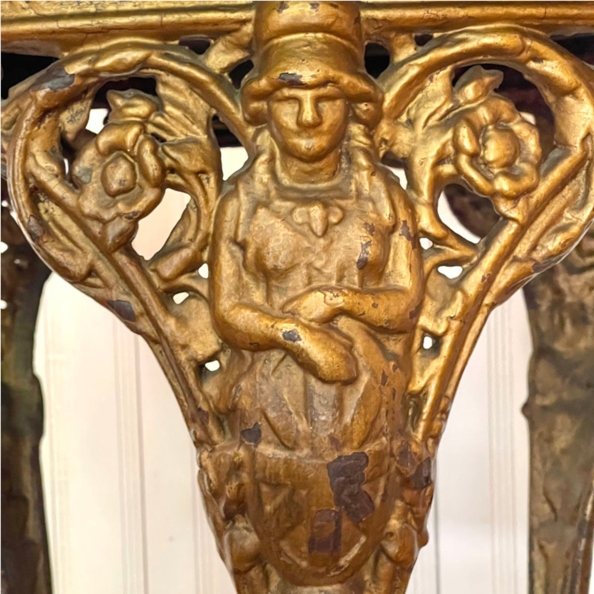 19th Century English Britannia Cast Iron Pub Table | Richard Cross