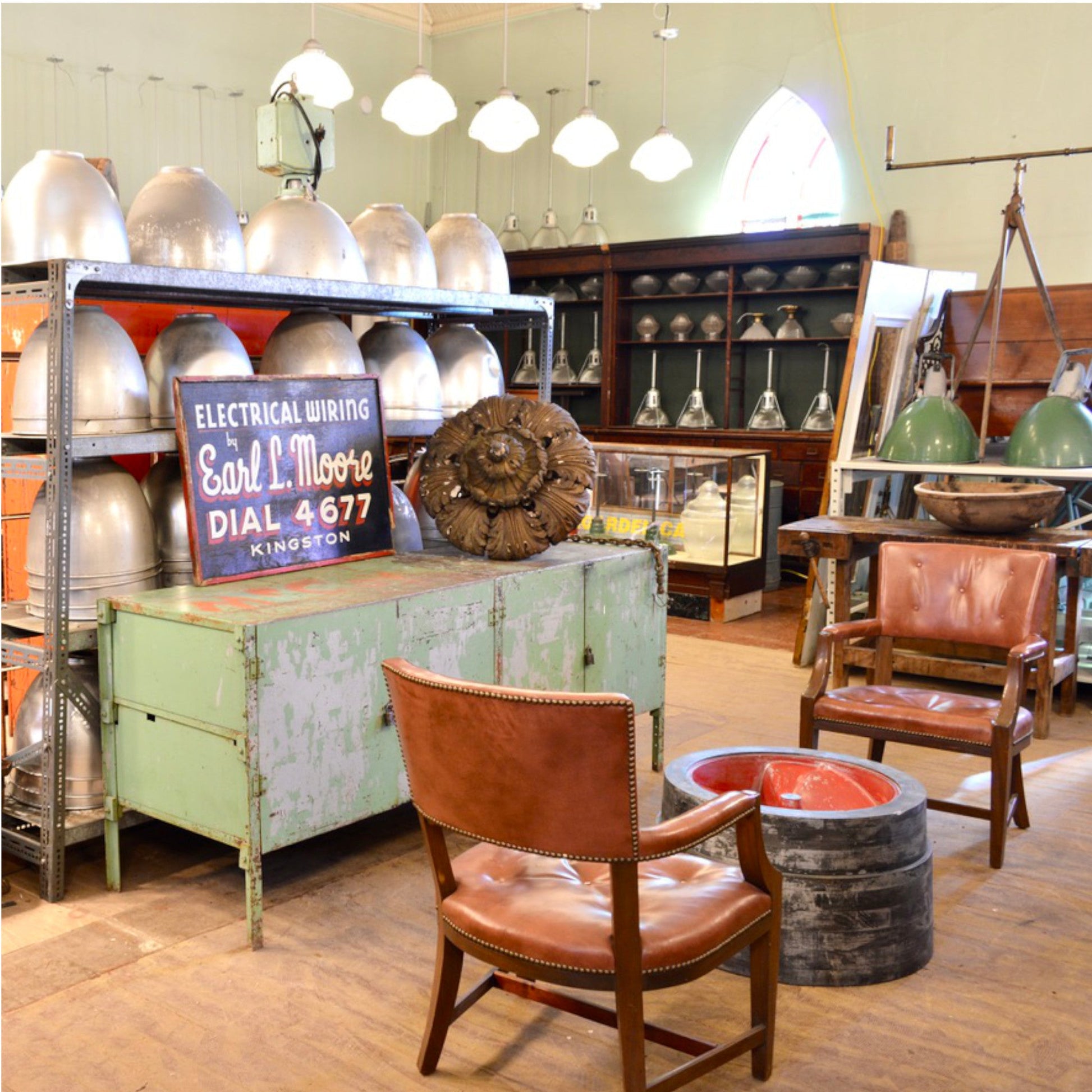 Vintage Industrial Steel Cabinet - Salvage-Garden