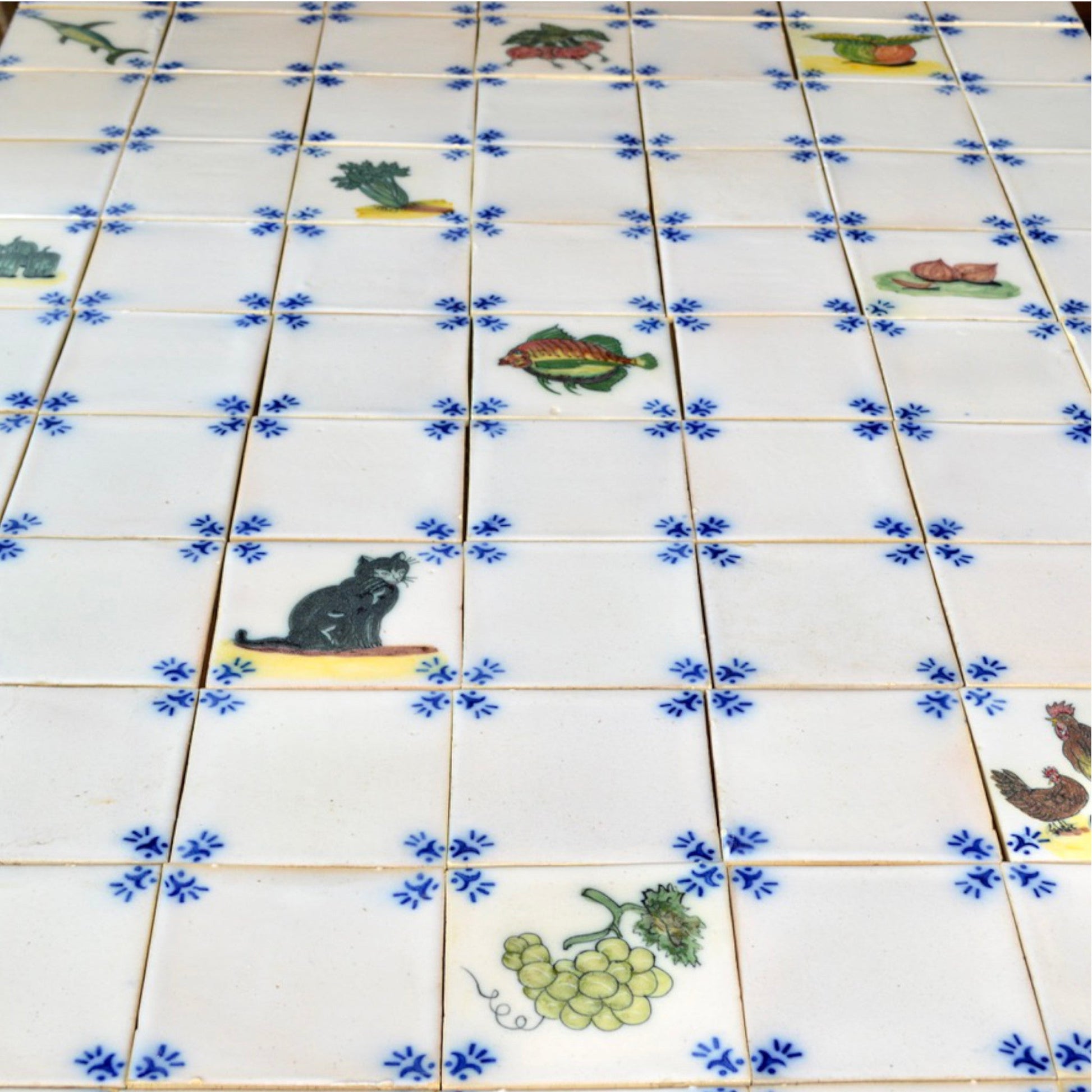 Vintage Portuguese Tiles by Sant'Anna - Salvage-Garden