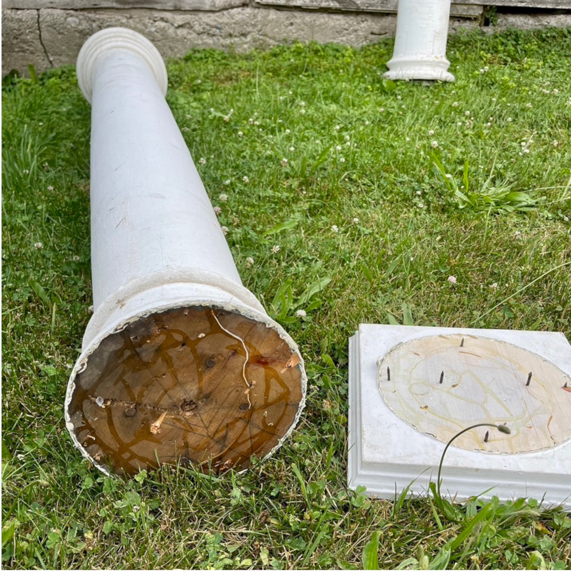 10 Salvaged Porch Pillars - Salvage-Garden