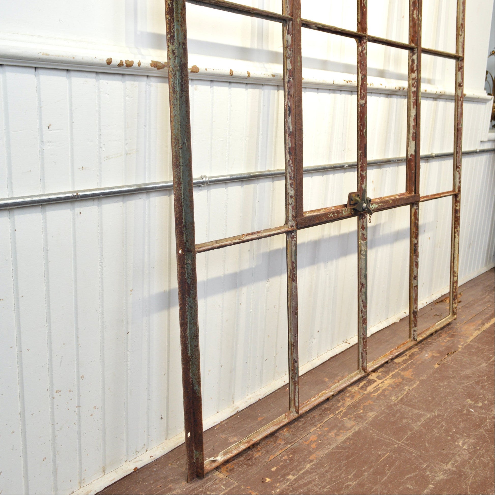 16 Lite Factory Window With Ventilator - Salvage-Garden