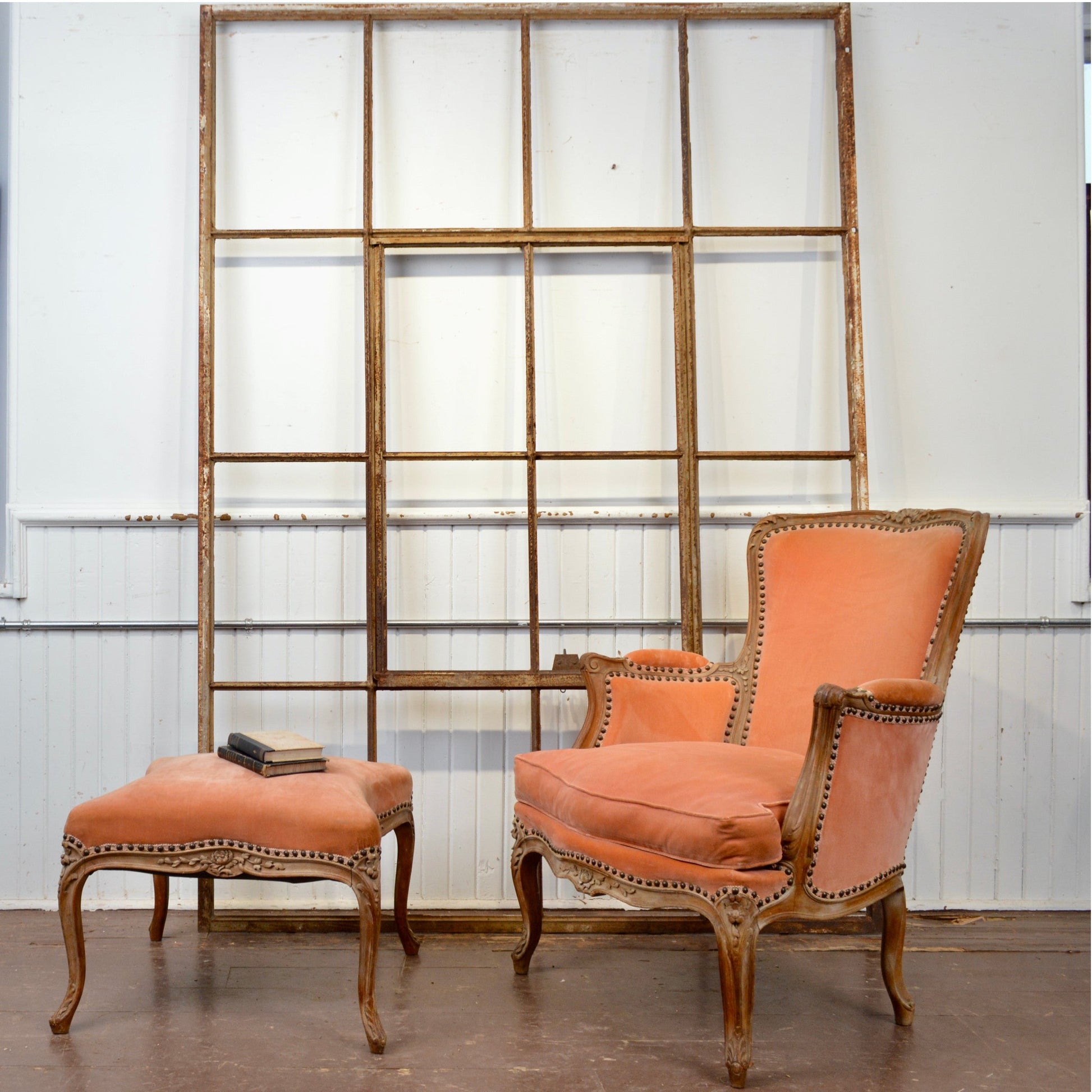 16 Lite Factory Window With Ventilator - Salvage-Garden