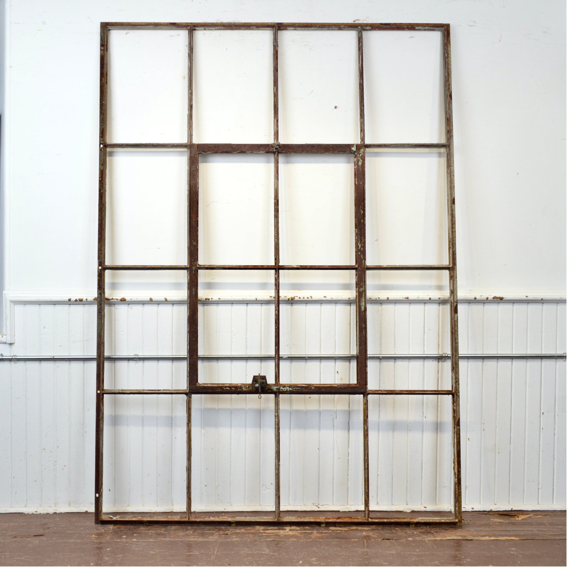 16 Lite Factory Window With Ventilator - Salvage-Garden