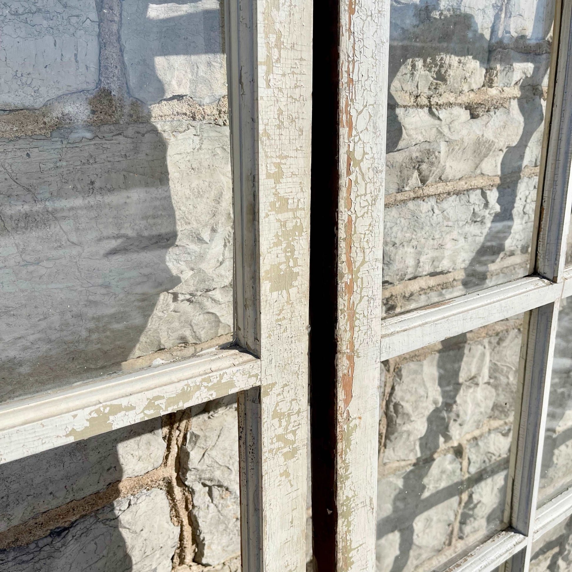 18 Lite Windows From An Ontario Railway Station - Salvage-Garden