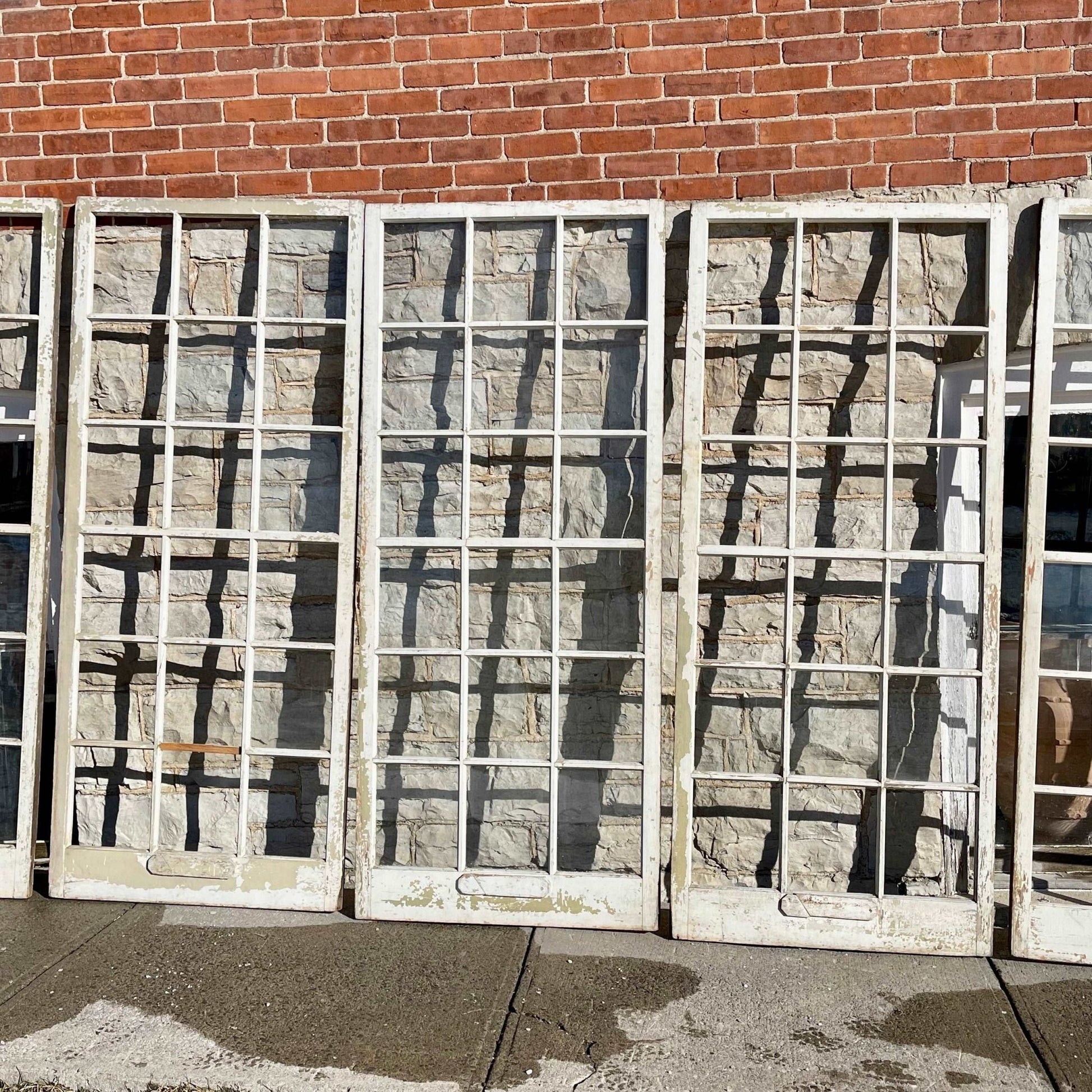 18 Lite Windows From An Ontario Railway Station - Salvage-Garden