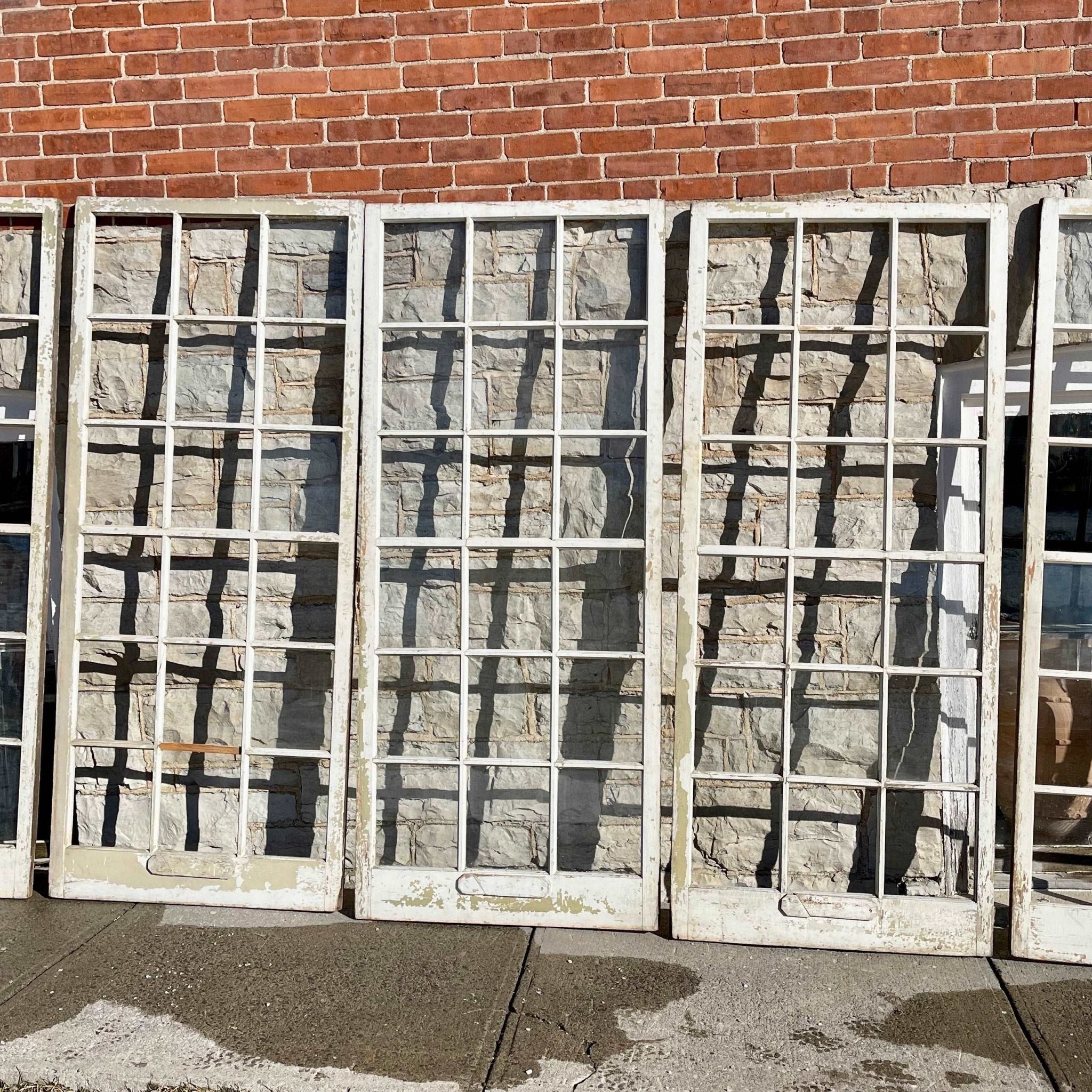 18 Lite Windows From An Ontario Railway Station - Salvage-Garden