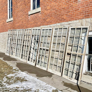 18 Lite Windows From An Ontario Railway Station - Salvage-Garden