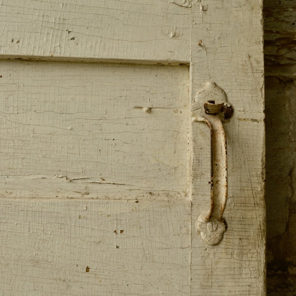 1831 Stone House Storm Door Salvage-Garden