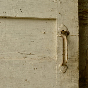 1831 Stone House Storm Door Salvage-Garden