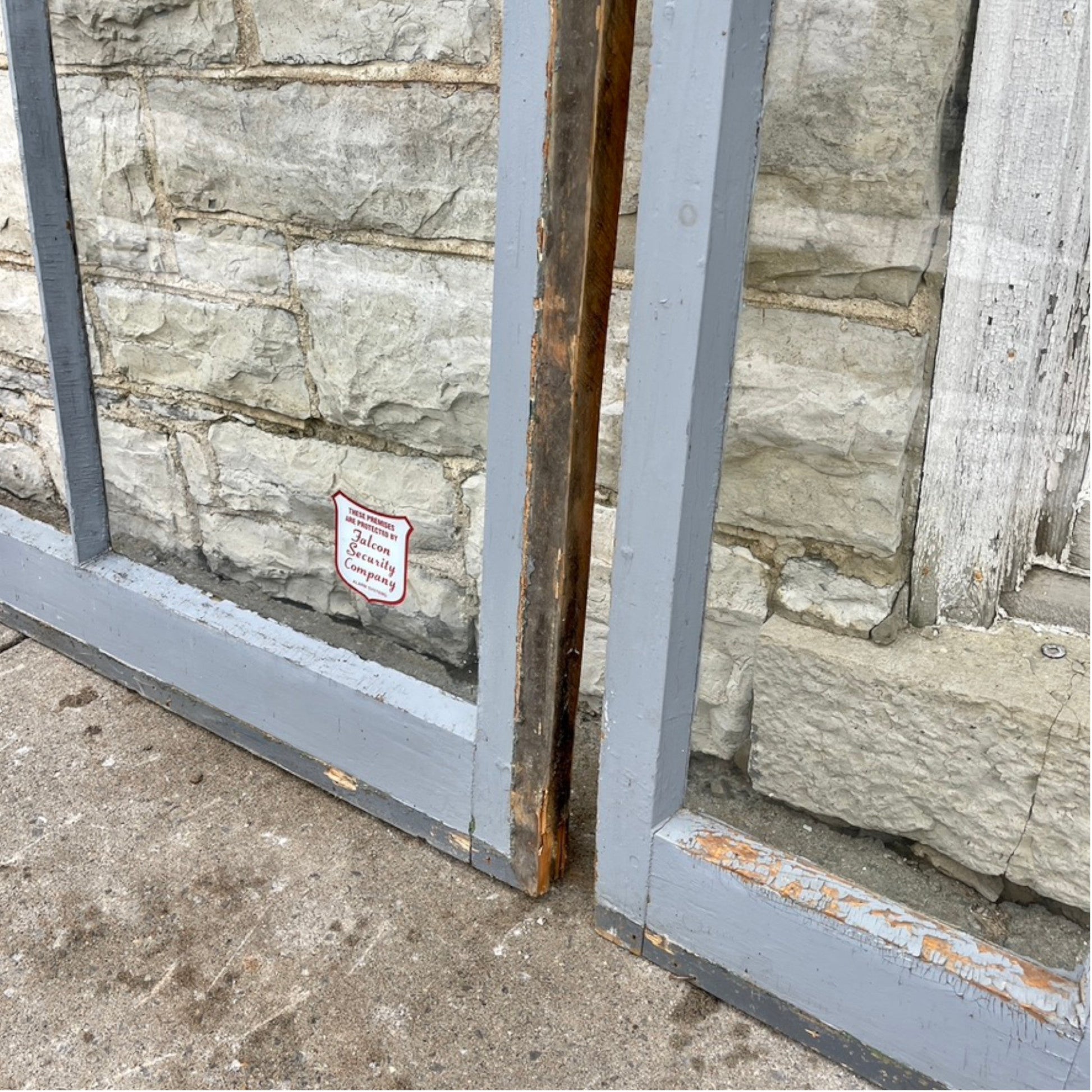 1860's Store Front Windows From Eastern Ontario - Salvage-Garden