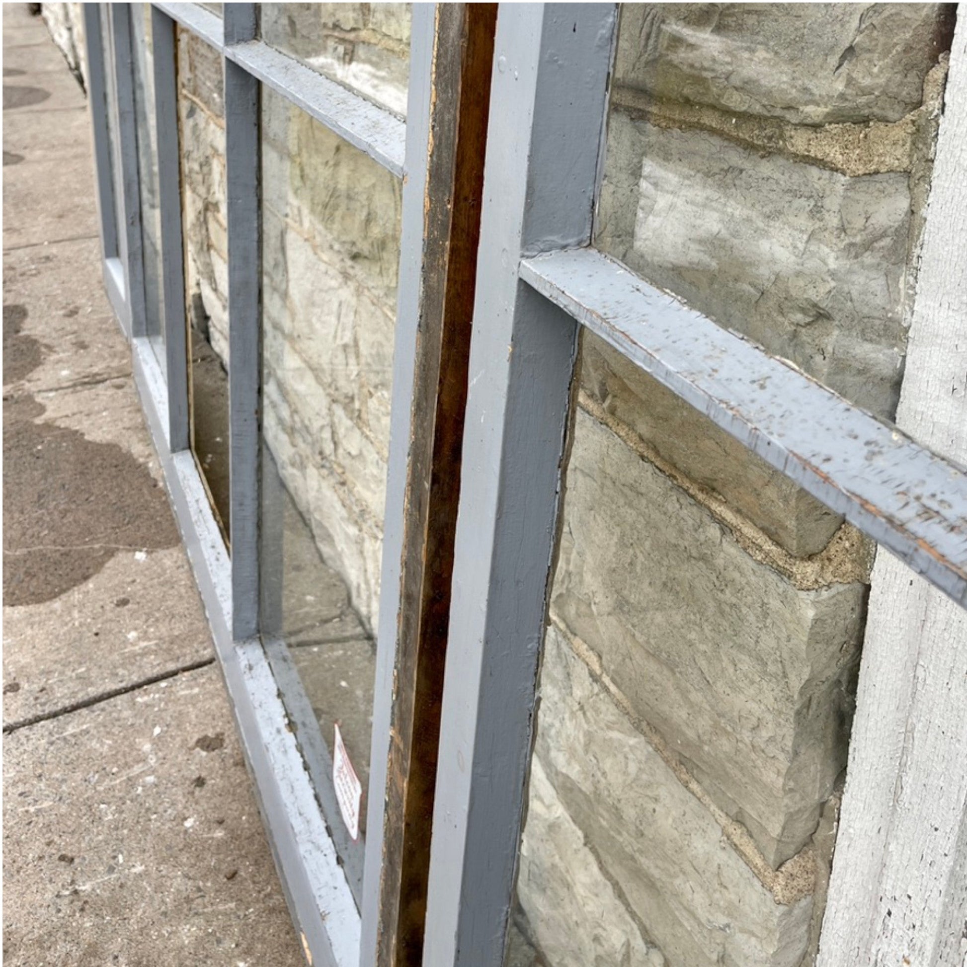 1860's Store Front Windows From Eastern Ontario - Salvage-Garden