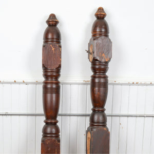 1880s Newel Posts - Salvage-Garden